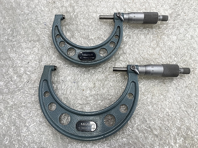 C179660 外側マイクロメーターセット ミツトヨ OMST1-300(103-914)_4