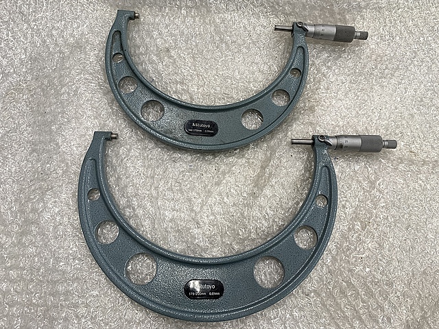 C179660 外側マイクロメーターセット ミツトヨ OMST1-300(103-914)_7