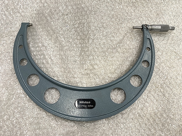 C179660 外側マイクロメーターセット ミツトヨ OMST1-300(103-914)_6