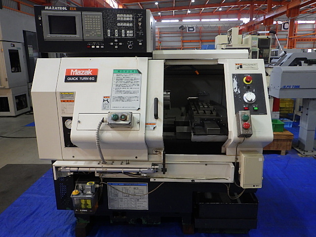 H018980 櫛刃型NC旋盤 ヤマザキマザック QT-6G | 株式会社 小林機械