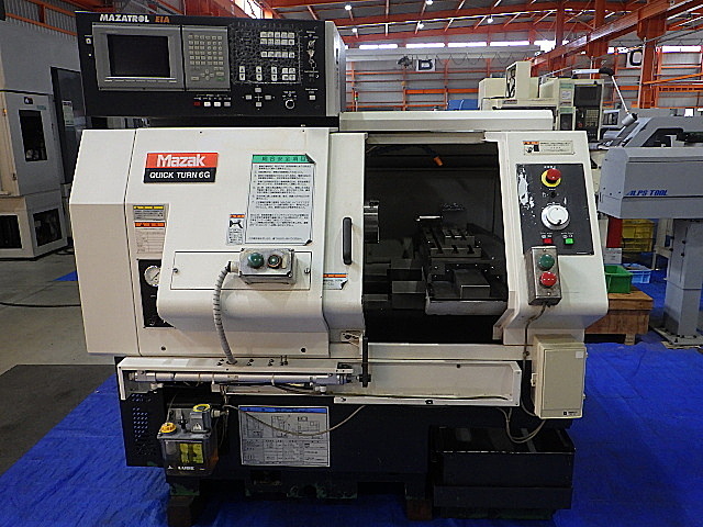 H018980 櫛刃型NC旋盤 ヤマザキマザック QT-6G | 株式会社 小林機械