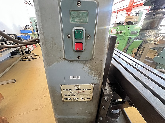 C177733 立フライス盤 井上工機 EV-6_2
