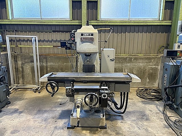 H019503 ひざ型フライス 日立精工 2MW-V