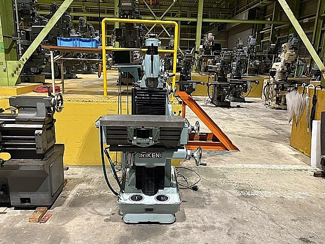 H019424 万能フライス 理研 RTM-3