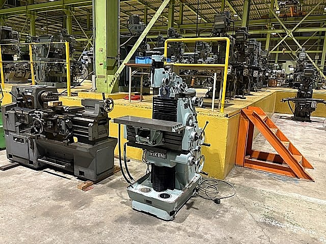 H019424 万能フライス 理研 RTM-3_1