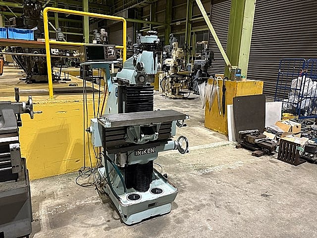 H019424 万能フライス 理研 RTM-3_2