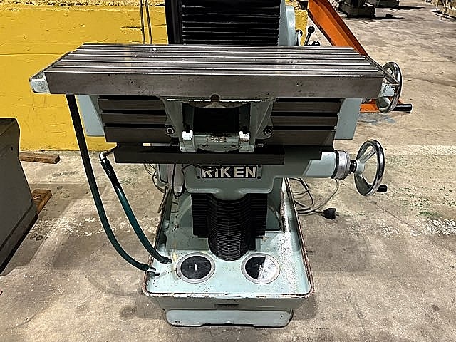 H019424 万能フライス 理研 RTM-3_6