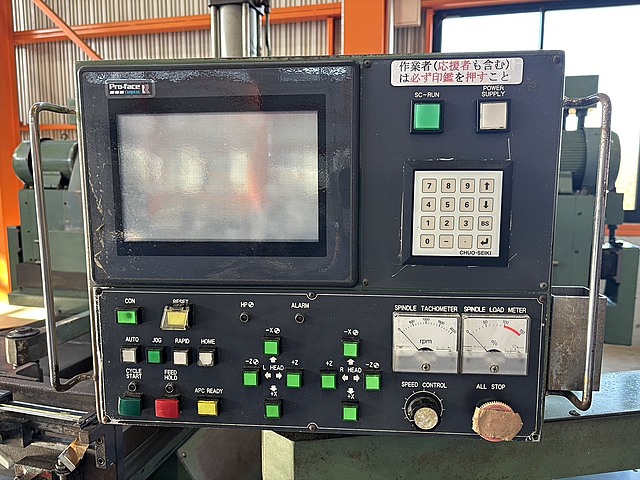 H019465 ＮＣ両頭フライス盤 中央精機 DAI500_9