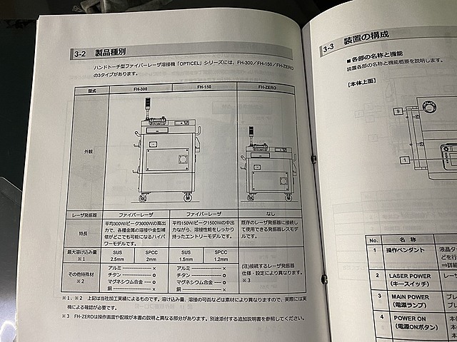 G005967 ファイバーレーザー溶接機 OPTICEL FH-300_7
