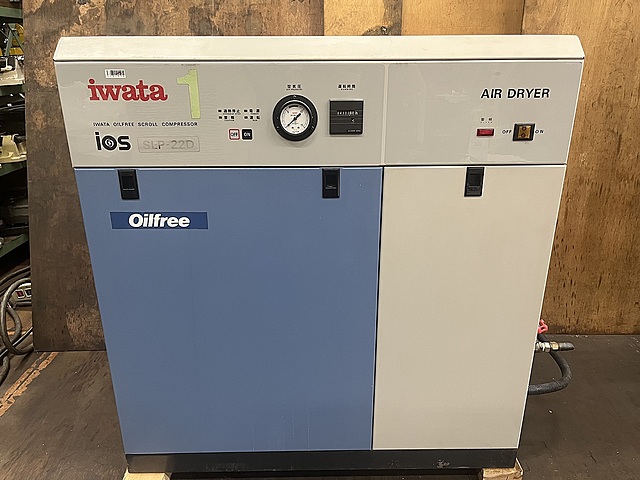 C181918 スクロールコンプレッサー アネスト岩田 SLP-22D