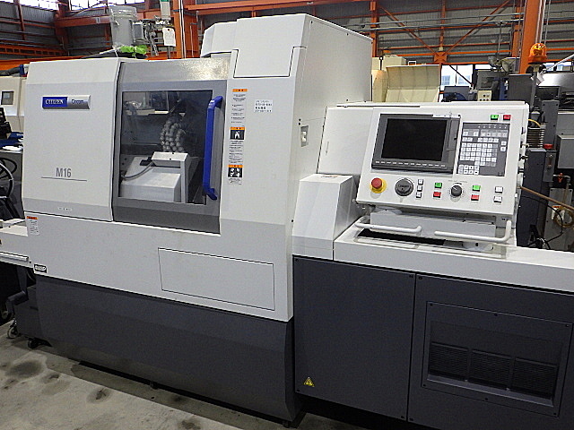 H019616 ＮＣ自動盤 シチズン M16-4M8