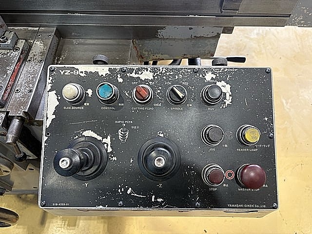 H019625 ベット型フライス 山崎技研 YZ-90_7