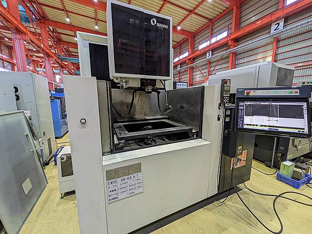 P009081 ＮＣワイヤーカット 牧野フライス製作所 U6H.E.A.T