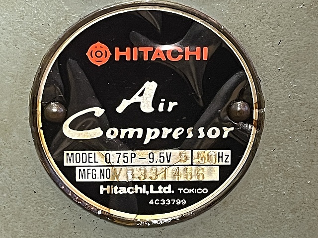 C181500 レシプロコンプレッサー 日立 0.75P-9.5V5_1