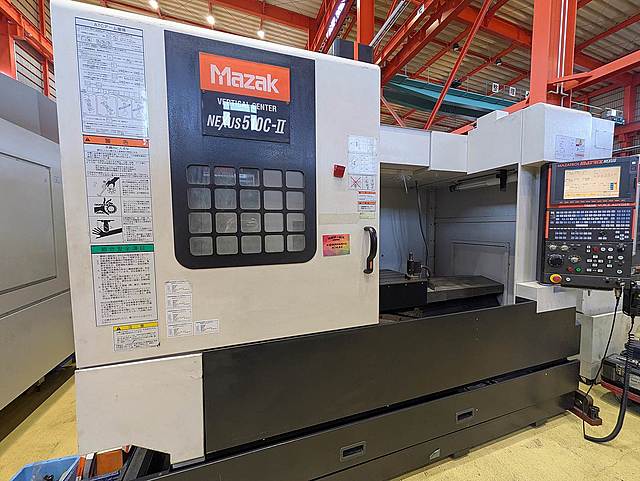 P008837 立型マシニングセンター ヤマザキマザック VCN-510C-Ⅱ
