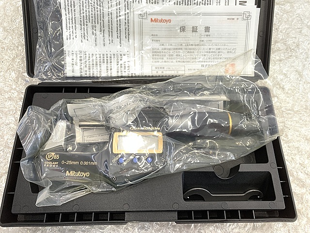 C183749 デジタル外側マイクロメーター ミツトヨ MDE25PJ(293-145)_0