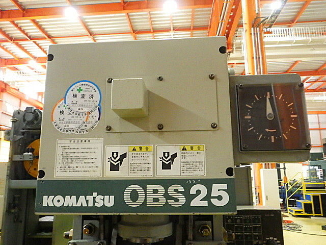 H019829 Ｃ型プレス コマツ OBS25-33B_1