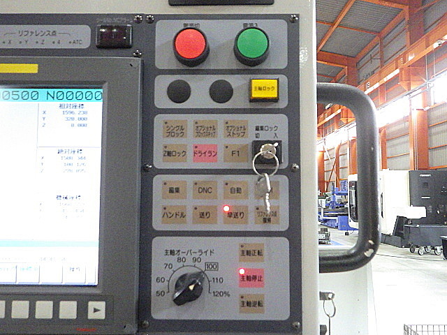 H019707 ＮＣ立フライス 武田機械 TK-V3300NC_10