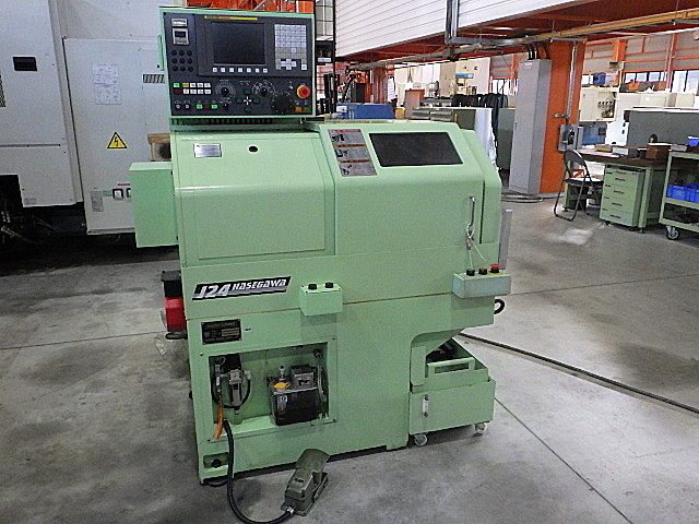 H019749 櫛刃型ＮＣ旋盤 長谷川 J24_0
