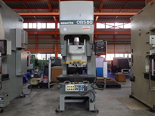 H019808 Ｃ型プレス コマツ OBS80-5B