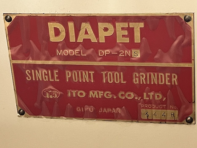 C184057 工具研削盤 伊藤製作所 DP-2NS_13