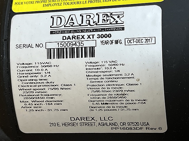 C186337 ドリル研削盤 DARE-X XT3000_6