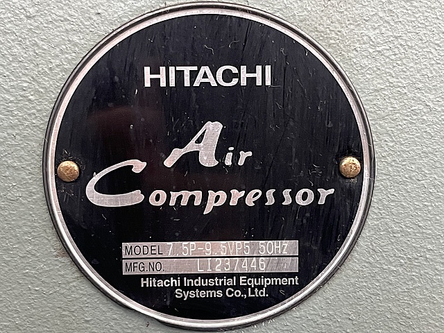 C185924 レシプロコンプレッサー 日立 7.5P-9.5VP5_4