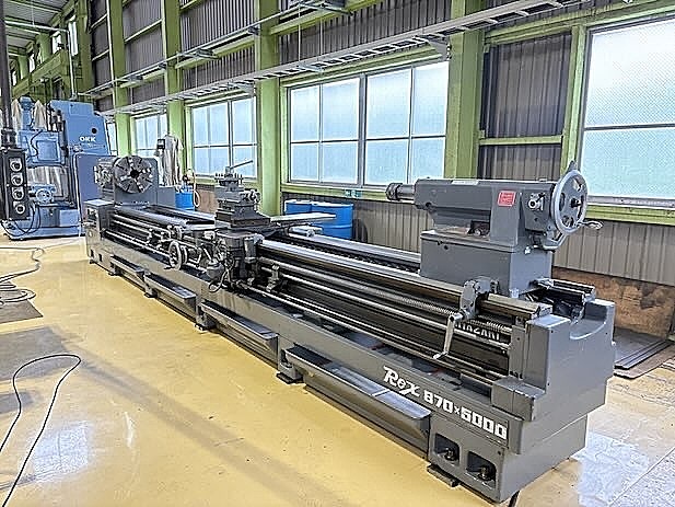 H019882 汎用旋盤 山崎鉄工 REX870×5000_1