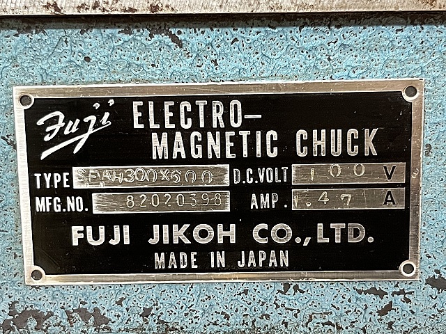 C187367 電磁チャック 富士磁工 SFAH300×600_4