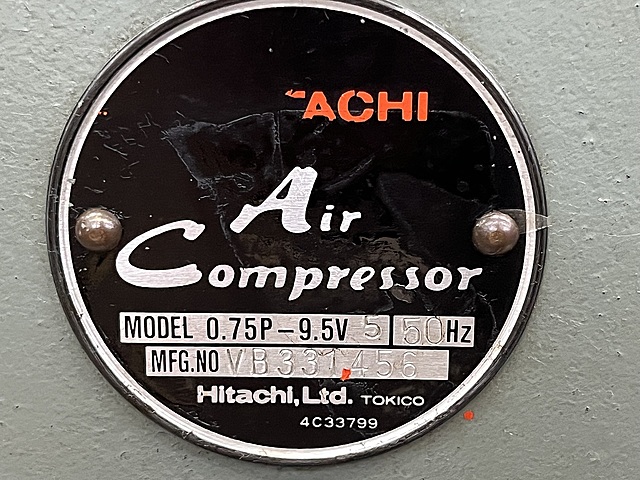 C181500 レシプロコンプレッサー 日立 0.75P-9.5V5_6