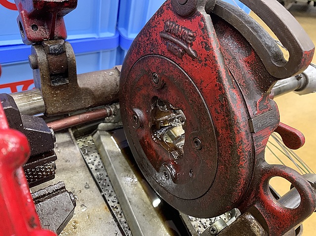 C189801 パイプねじ切り機 REX N50A_1