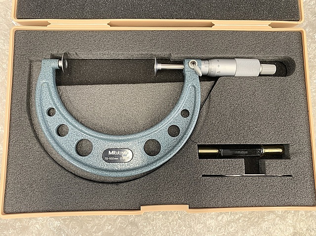 C189986 歯厚マイクロメーター ミツトヨ GMA-100(123-104)_0